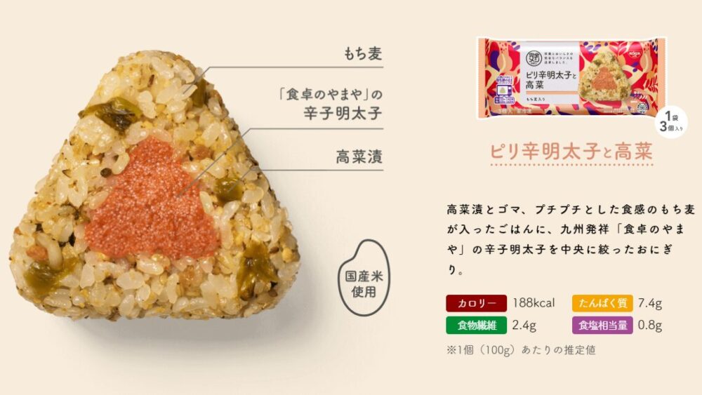 完全メシDELIおにぎりを実食レビュー